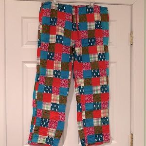 Disney patchwork lounge pants